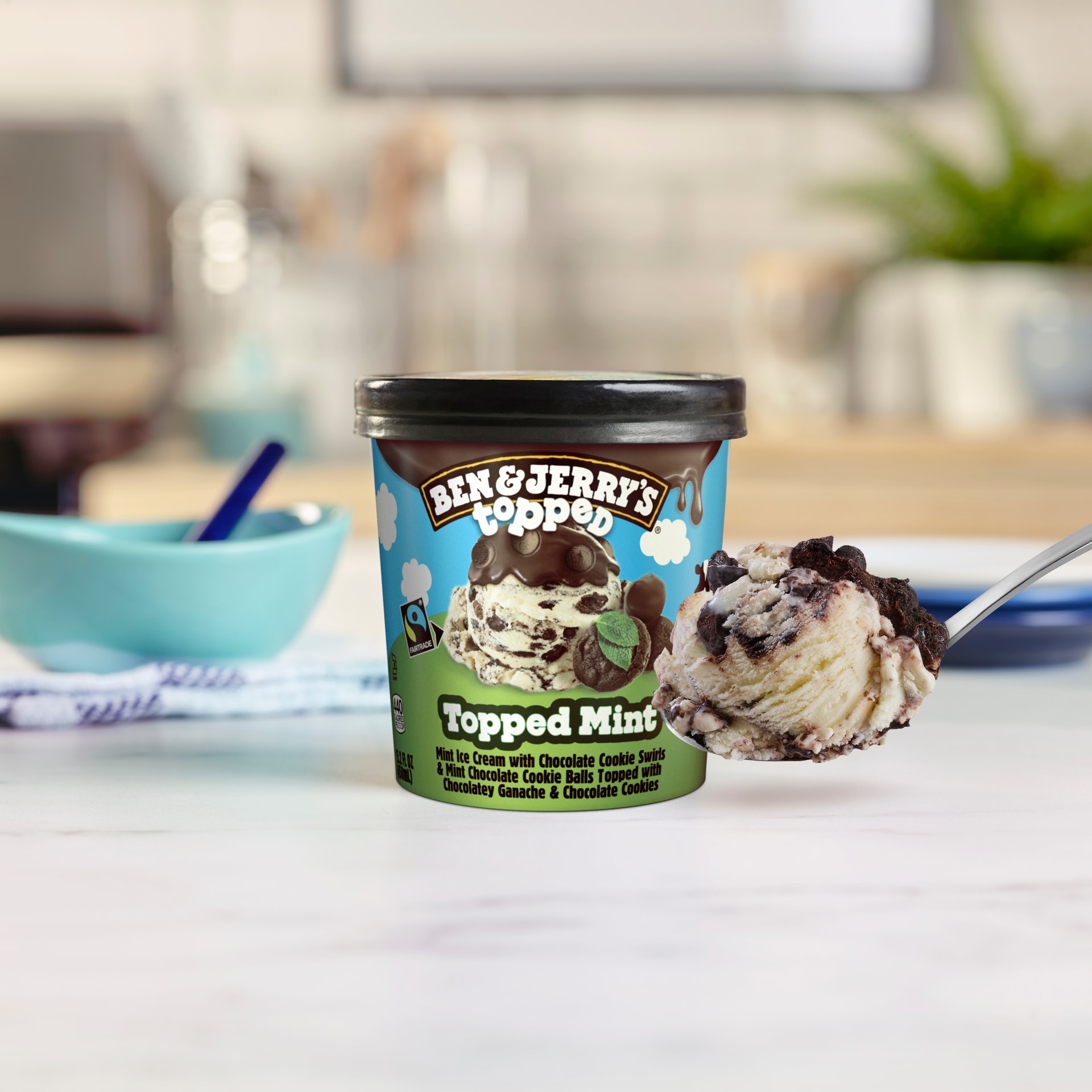 Thick Mint Topped | Ben & Jerry's
